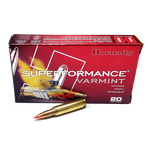 HORNADY 222 REM 50gr V-MAX  SUPERFORMANCE 20ct