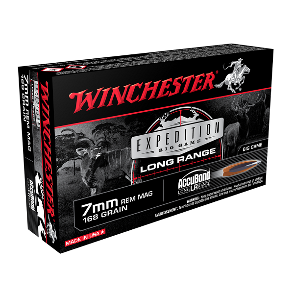 WINCHESTER EXPEDITION 7mm REM MAG 168gr 20ct