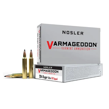 NOSLER 204 RUGER 32 gr FB TIPPED VARMAGEDDON 20ct