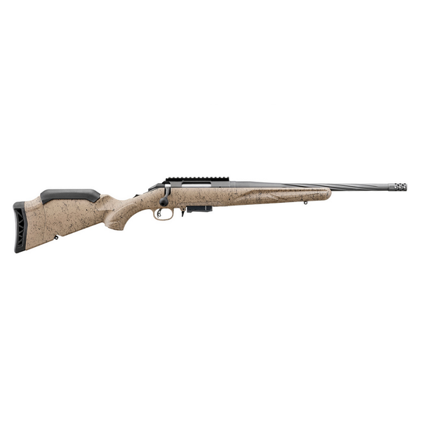RUGER American Gen II Ranch 7.62x39 Cobalt FDE Splatter