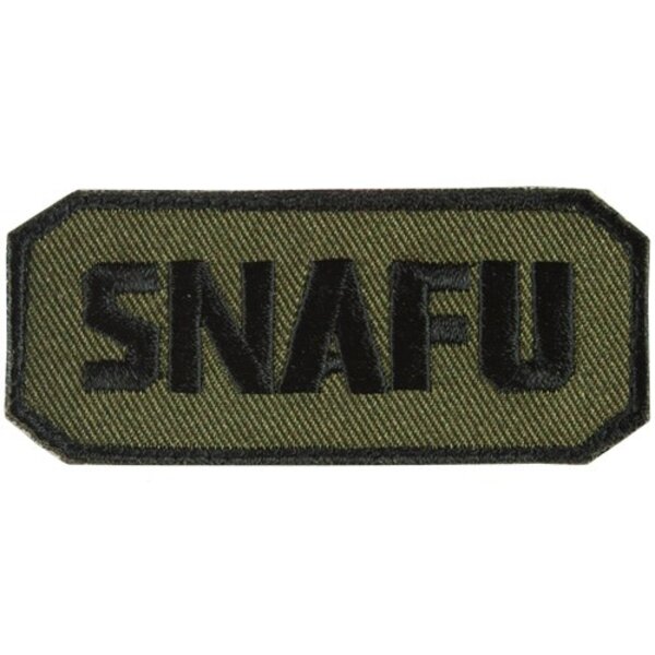 FOX OUTDOOR PATCH SNAFU Patch 3"x 1.5"