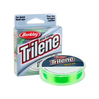 BERKLEY TRILENE MICRO ICE 6lb 110yd SOLAR