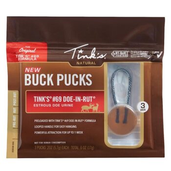 TINK'S #69 Doe-in-Rut Buck Pucks