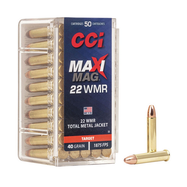 CCI 22 WMR MAXI-MAG 40gr FPS 50ct