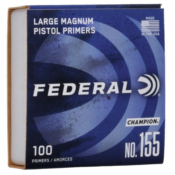 FEDERAL PRIMERS Large Pistol 100ct