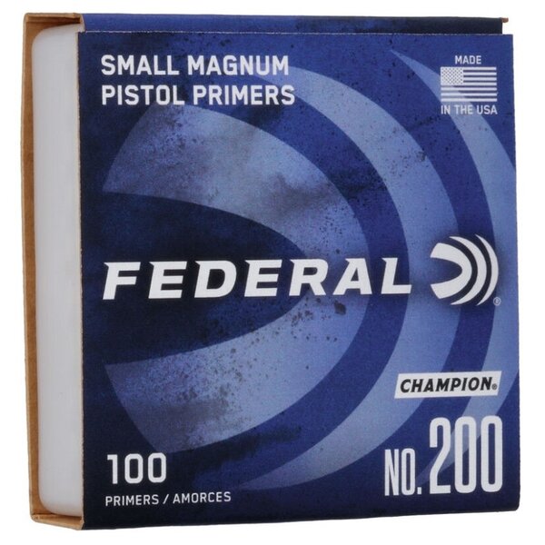 FEDERAL PRIMERS Small Pistol 100ct