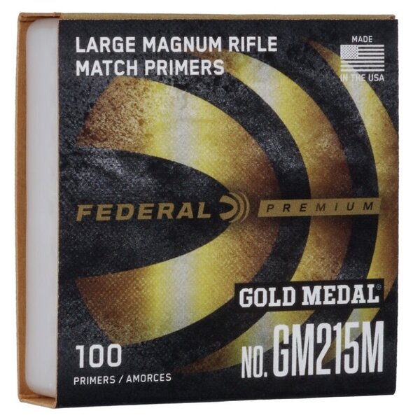 FEDERAL PRIMERS Large Rifle 100ct