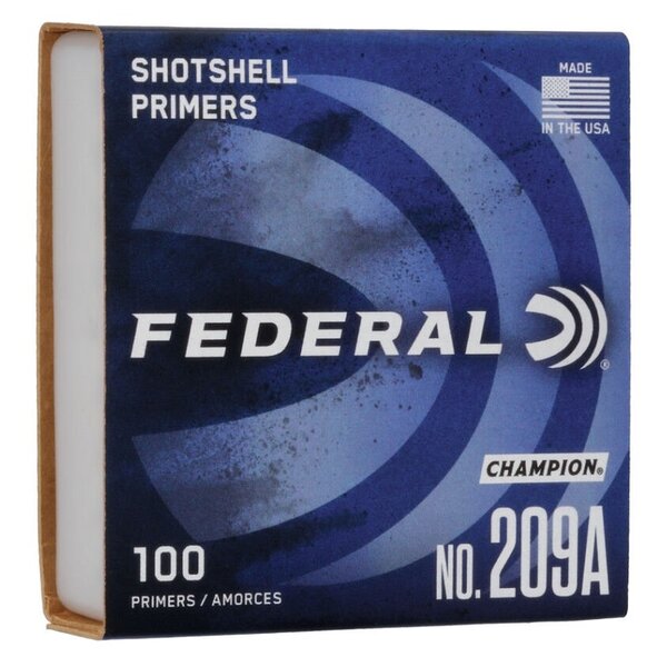 FEDERAL PRIMERS 100ct Shotshell (209A)