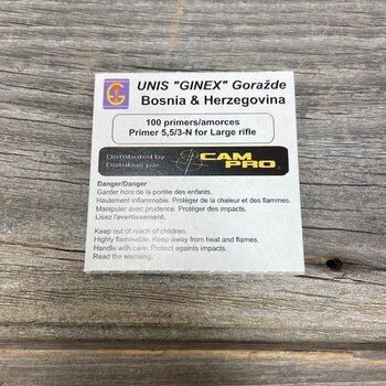 CAMPRO LARGE RIFLE PRIMERS 100ct