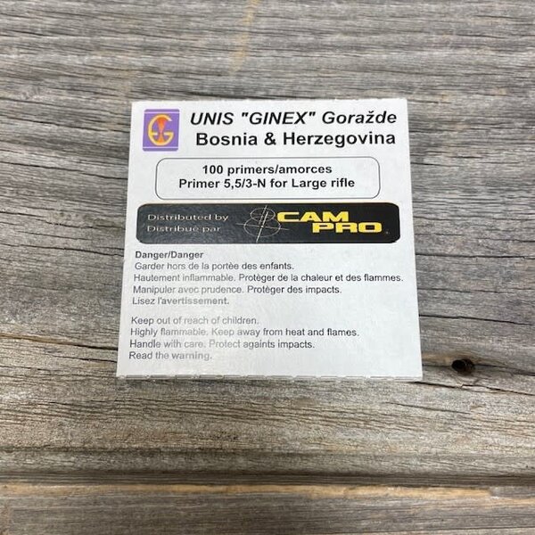 CAMPRO LARGE RIFLE PRIMERS 100ct
