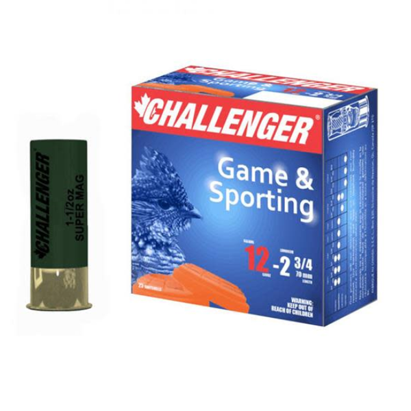 CHALLENGER 12ga 2-3/4" 1-1/2oz BB SUPER MAGNUM 25ct