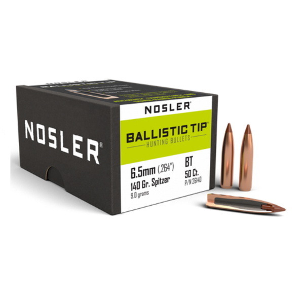 NOSLER BULLETS Ballistic Tip Hunting 50ct