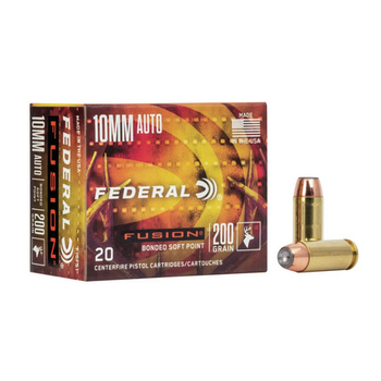 FEDERAL 10mm FUSION 200gr BSP 20ct