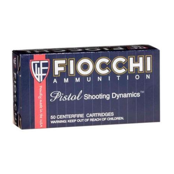 FIOCCHI 9mm 124gr FMJ TC 50ct