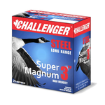 CHALLENGER 12ga 3" 1-3/8oz #4 STEEL SUPER MAGNUM 25ct