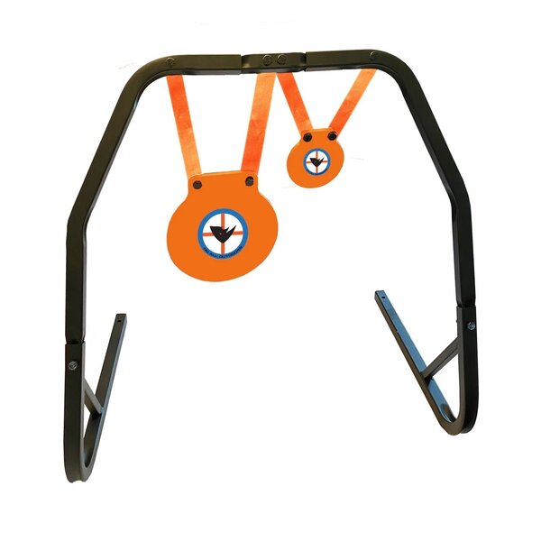 Do-All Outdoors Dual High Caliber Steel Gongs with Stand