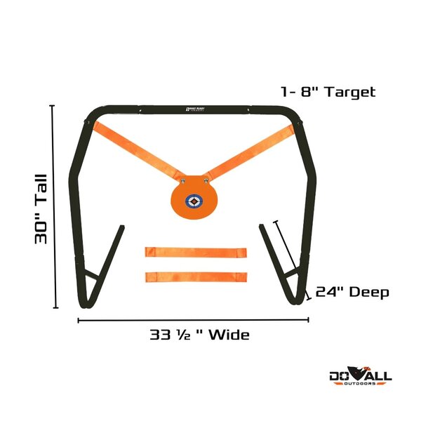 Do-All Outdoors High Caliber Steel Gong with Stand