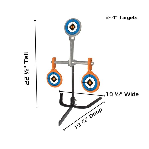 DO-ALL-OUTDOORS 9mm to 30-06 Handgun to High Caliber Auto Reset with Case