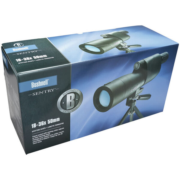 BUSHNELL SENTRY 18-36x50mm PORRO w/TRIPOD Black Straight