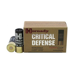 HORNADY 12ga CRITICAL DEFENSE 00 BUCKSHOT 2-3/4" 10ct