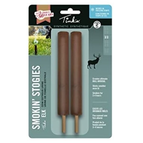 TINK'S SMOKIN' STOGIES 2pk Elk Synthetic Sticks