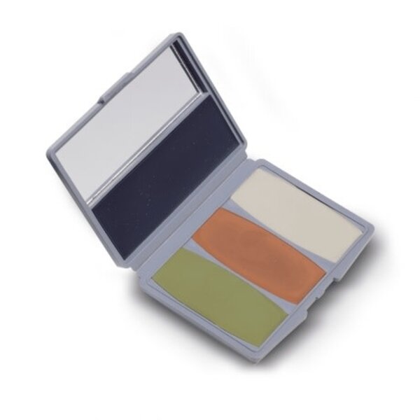 HUNTERS SPECIALTIES Camo-Compac 4 Colour Woodland/Grey Face Paint
