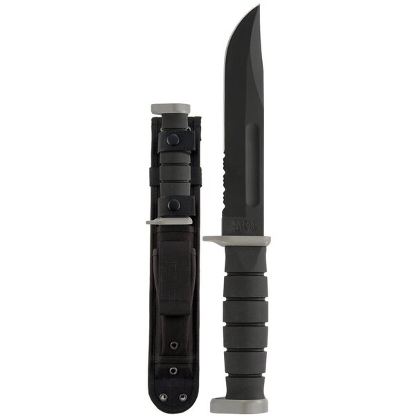 KA-BAR D2 Extreme Serrated w/Nylon Sheath