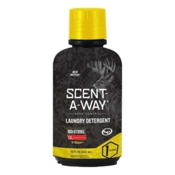 SCENT-A-WAY Bio-Strike Odorless Laundry Detergent 18 oz