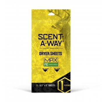 SCENT-A-WAY Fresh Earth Dryer Sheets 15pk