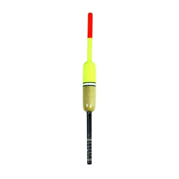 EAGLE CLAW Balsa Style Oval Spring Stick Float 1" x 6" 2pk