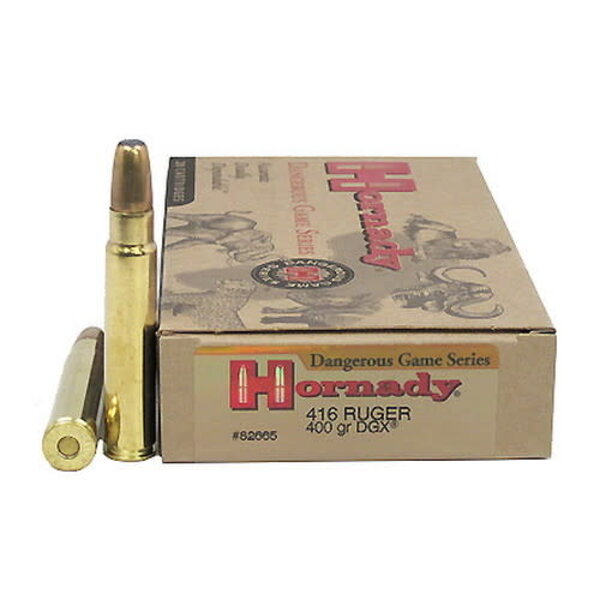 HORNADY 416 RUGER DGS 400gr DGX 20ct