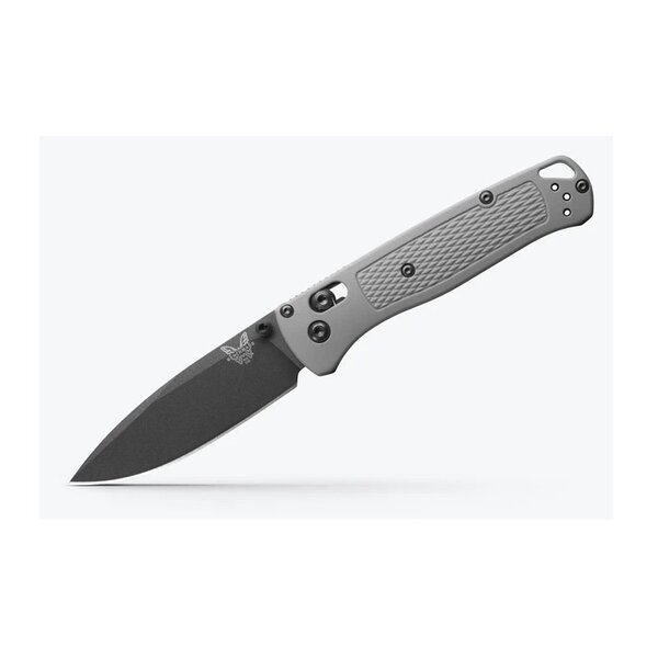 BENCHMADE BUGOUT DROP POINT S30V Storm Grey Grivory