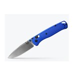 BENCHMADE BUGOUT AXIS DROP POINT S30V Blue Grivory