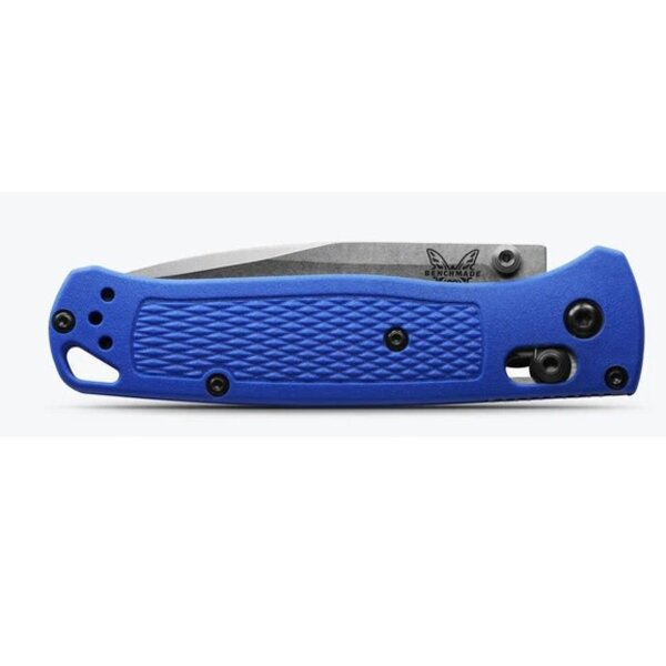 BENCHMADE BUGOUT AXIS DROP POINT S30V Blue Grivory