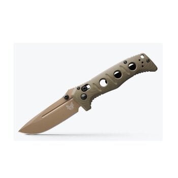 BENCHMADE SIBERT MINI ADAMAS CRUWEAR G10 FDE/OG