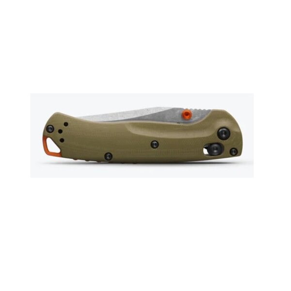 BENCHMADE TAGGEDOUT OD Green G10