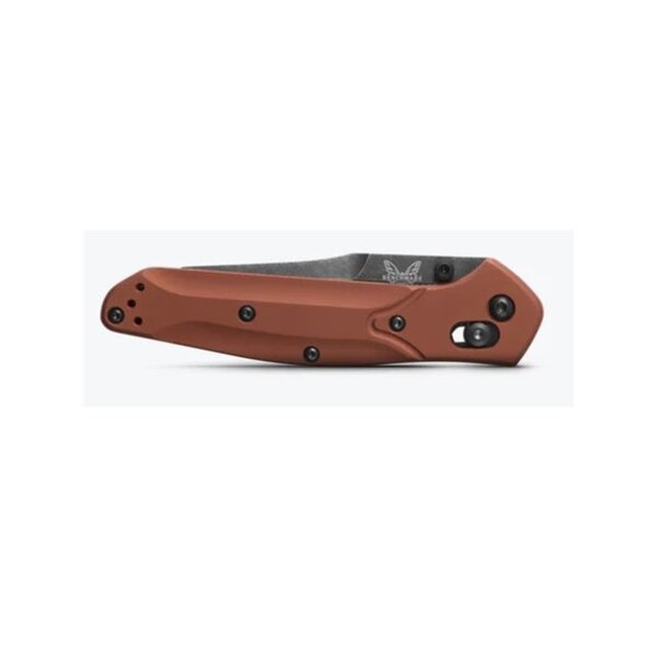 BENCHMADE OSBORNE REVERSE TANTO MAGNACUT BATTLEWASH Burnt Copper