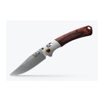 BENCHMADE MINI CROOKED RIVER AXIS STUD S30V Wood