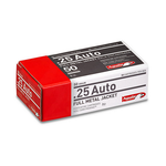 AGUILA 25 AUTO 50gr FMJ 50ct