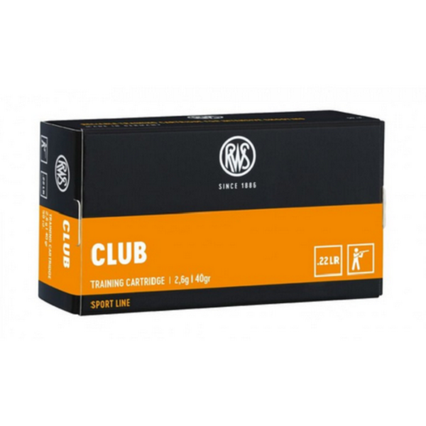 RWS 22 LR CLUB 40gr 50ct