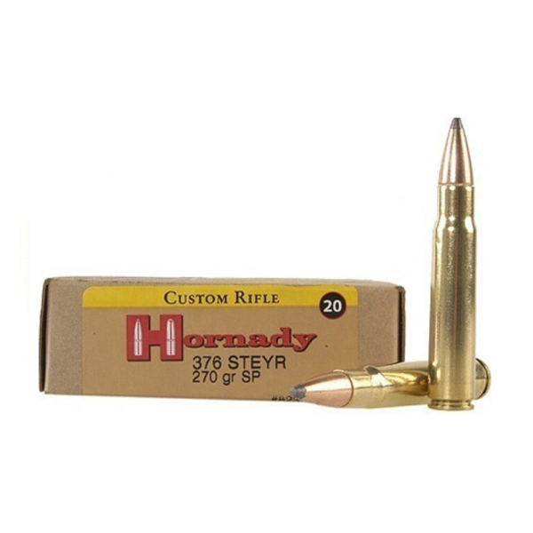 HORNADY 376 Steyr 270 gr InterLock SP