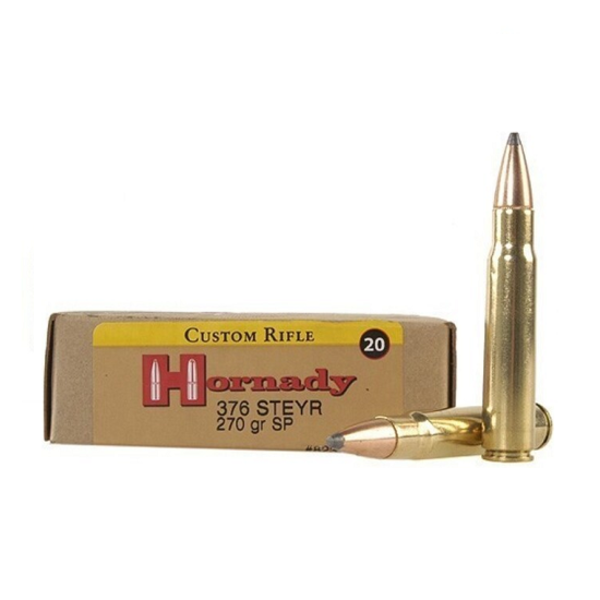 HORNADY 376 Steyr 270gr SP INTERLOCK 20ct