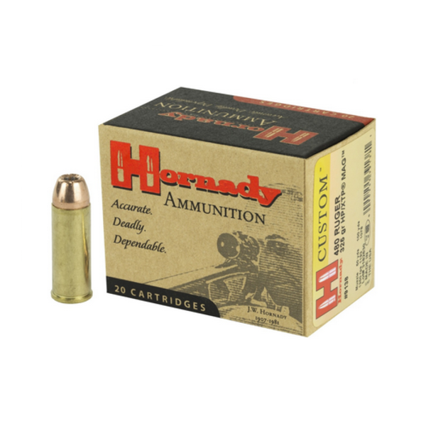 HORNADY 480 RUGER 325gr HP/XTP MAG 20ct