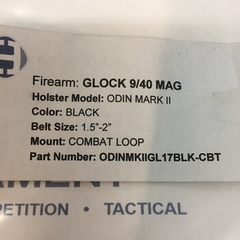 HAMMER ARMAMENT ODIN PISTOL MAG CARRIER GLOCK Black