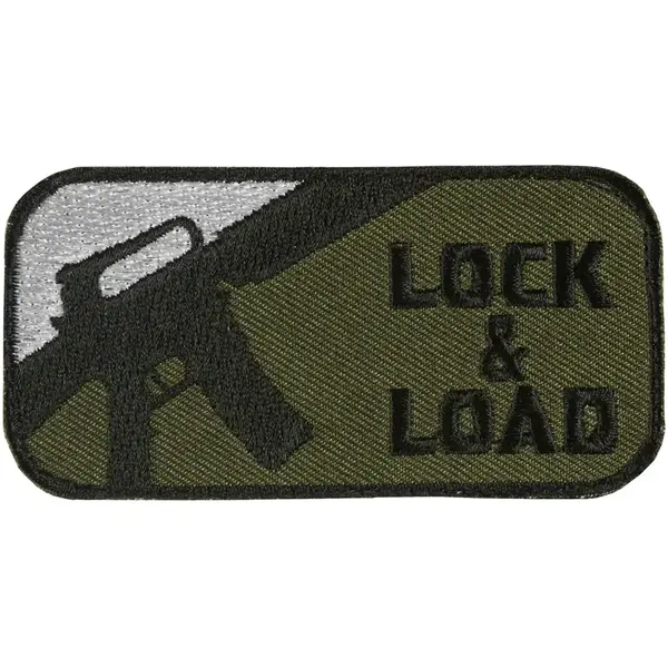 FOX OUTDOOR Lock & Load Patch 3.5"x 2"