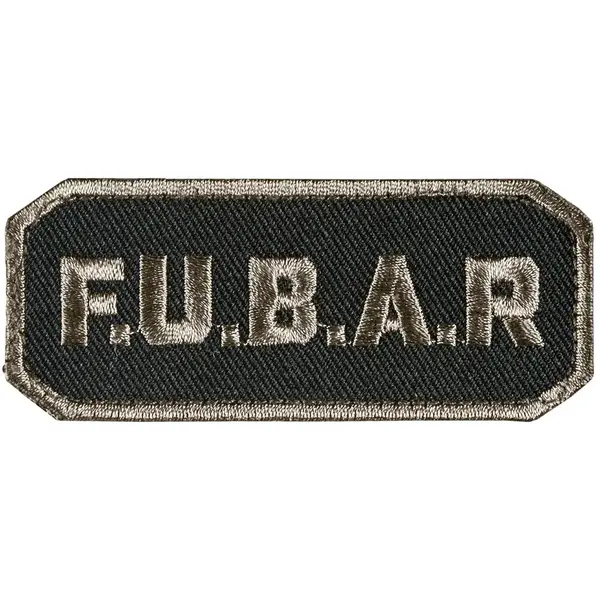 FOX OUTDOOR Patch F.U.B.A.R 3"x 1.25"