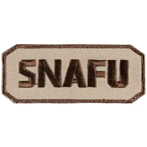 FOX OUTDOOR PATCH SNAFU Patch 3"x 1.5"