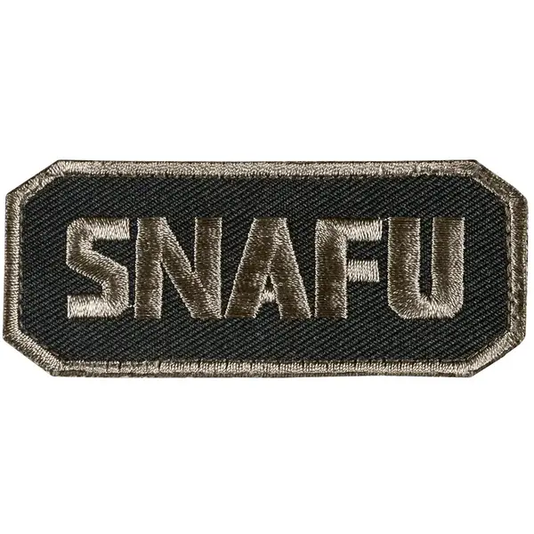 FOX OUTDOOR Patch SNAFU 3"x 1.5"