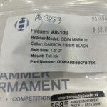 HAMMER ARMAMENT ODIN MARK III AR10 MAG HOLDER (CARBON FIBER BLK)