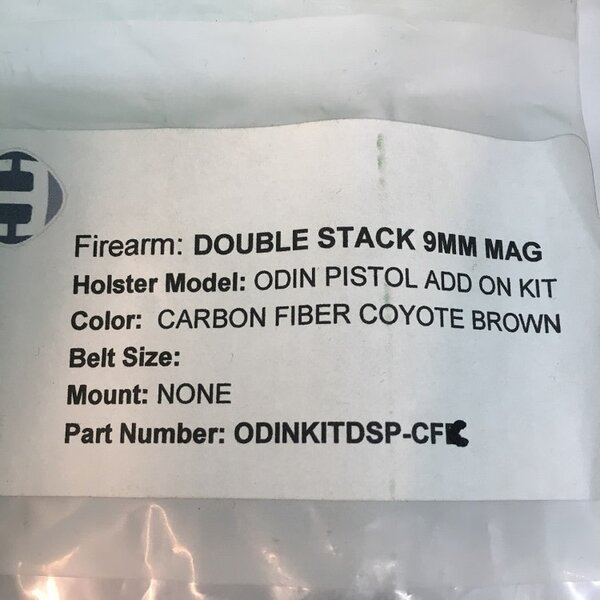 HAMMER ARMAMENT DOUBLE STACK 9MM MAG ODIN ADD ON KIT- (CARBON FIBER COYOTE)